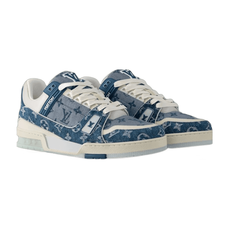 Louis Vuitton LV Trainer Azul Details