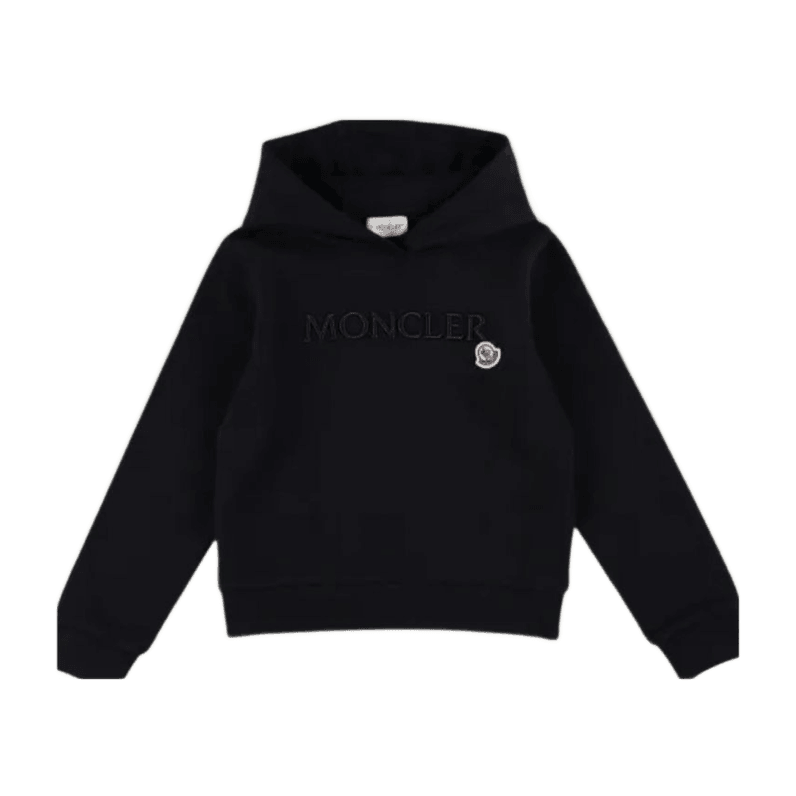 Moncler Hoodie Logo Preto