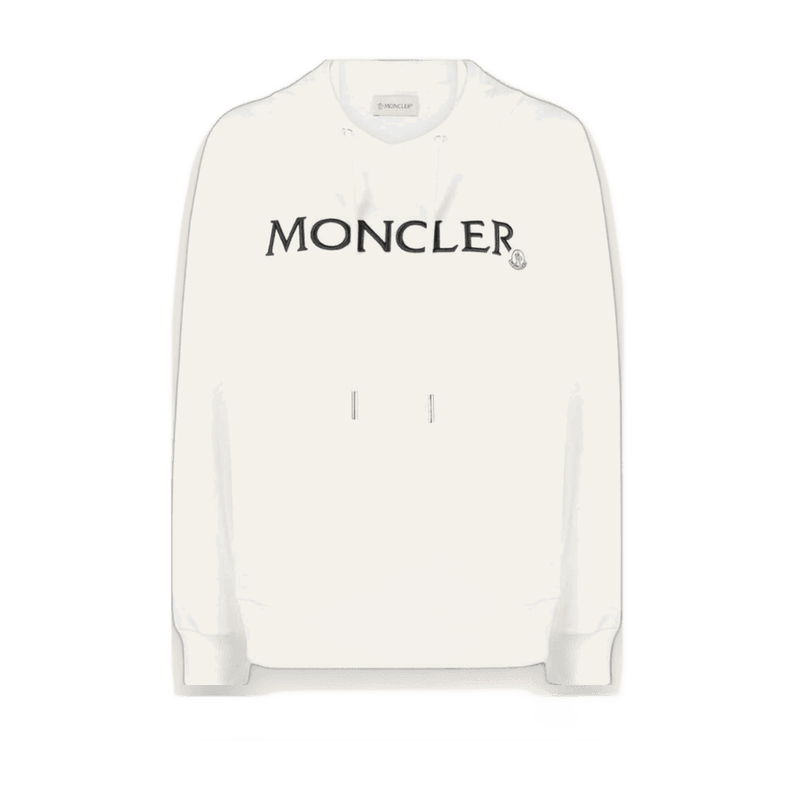 Moncler Hoodie Logo Branco