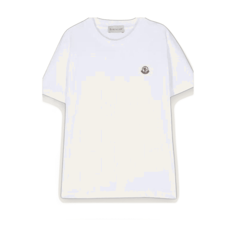 Moncler Camiseta Basic Branca