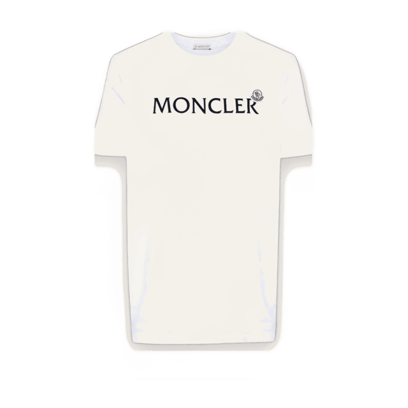 Moncler Camiseta Logo Branca